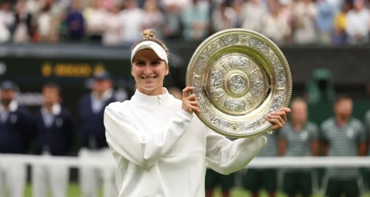 Marketa Vondrousova fue sancionada por doping.