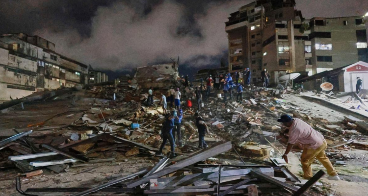 Doble terremoto en Venezuela