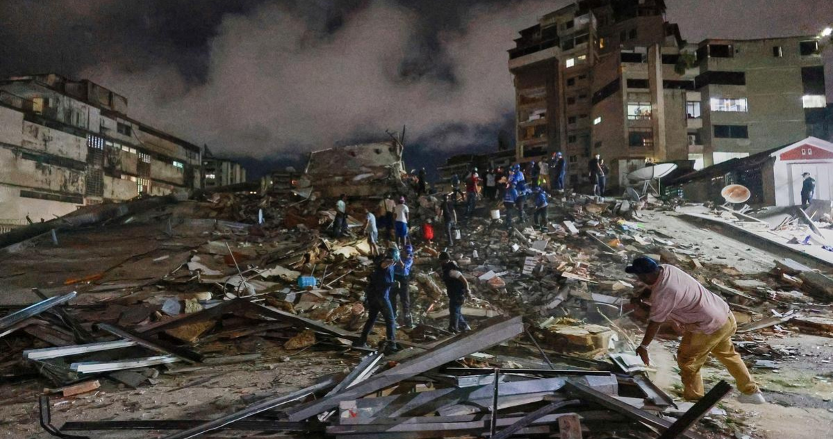 Doble terremoto en Venezuela