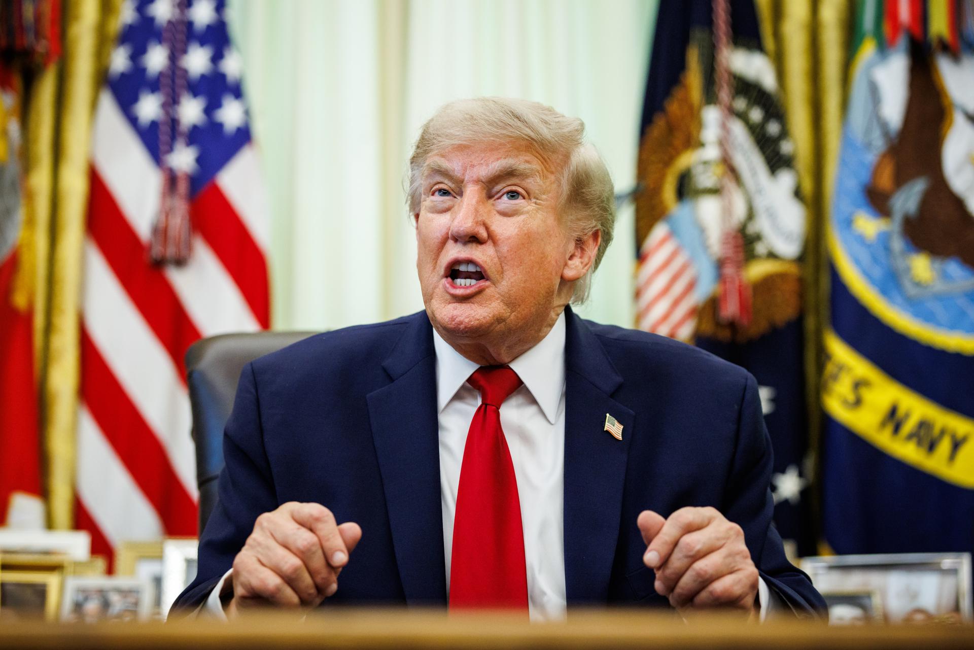 El presidente de EEUU, Donald Trump