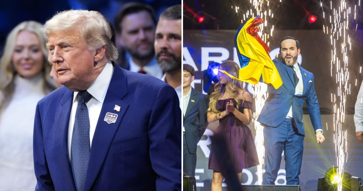 Trump celebra a De la Espriella