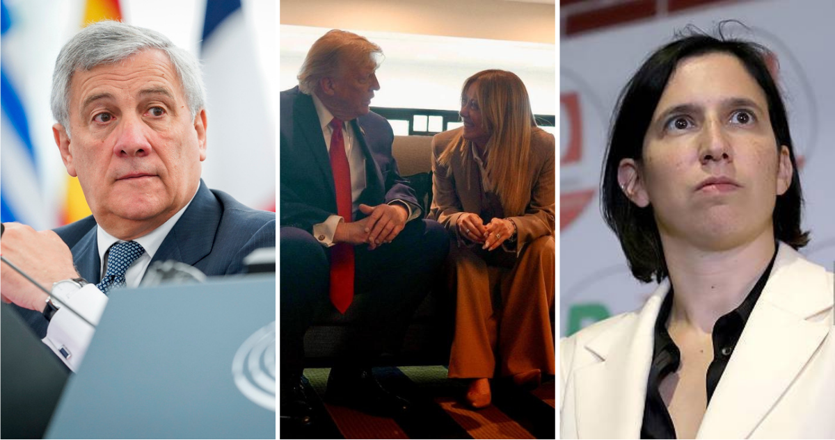 Críticas en Italia hacia Trump