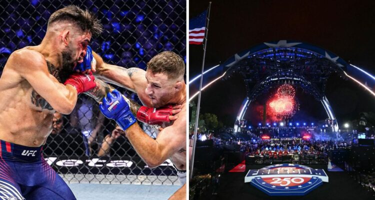UFC Casa Blanca: local Gaethje ganó a Topuria en polémico cumpleaños de Donald Trump.