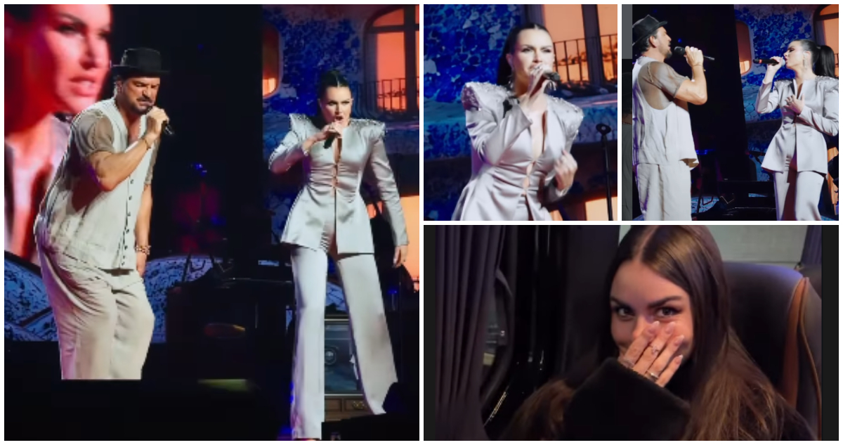 “Un honor”: Emilia Dides canta con Ricardo Arjona en su histórico paso por Chile