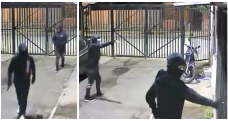 VIDEO | Detienen a sujeto por amenazas y balacera contra casa de su expareja en La Pintana