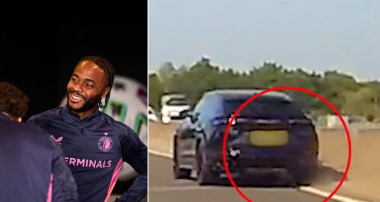 Sterling y su video drogado manejando Lamborghini en carretera inglesa
