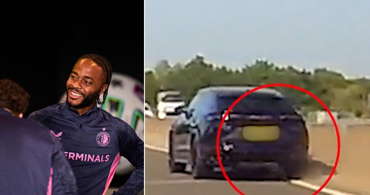 Sterling y su video drogado manejando Lamborghini en carretera inglesa
