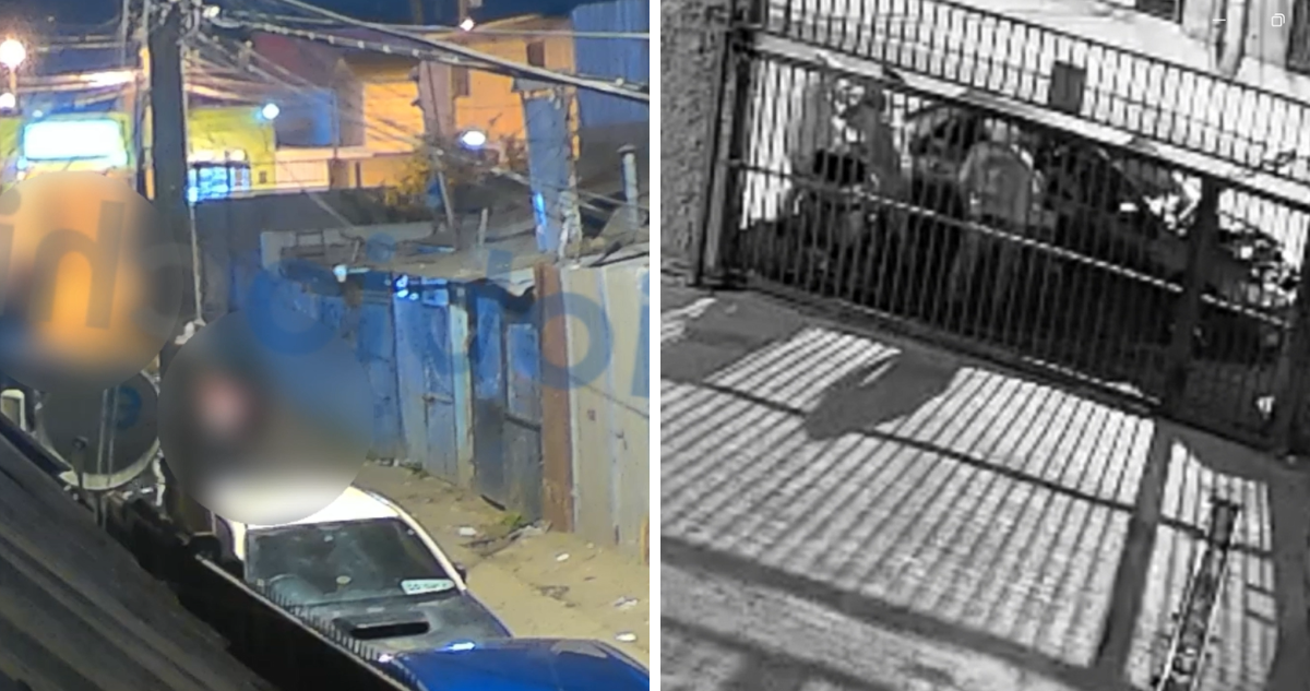 Videos muestran cómo ocurrió balacera que dejó a joven muerta y a tres en riesgo vital en Valparaíso