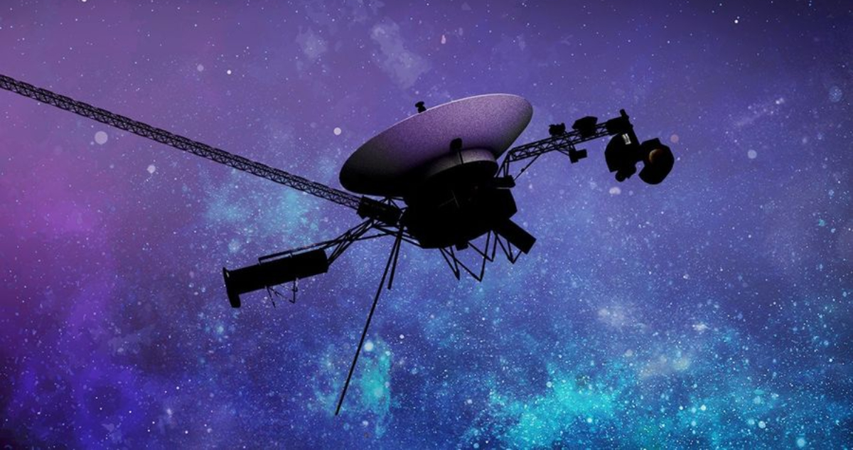 Imagen de la sonda Voyager 1