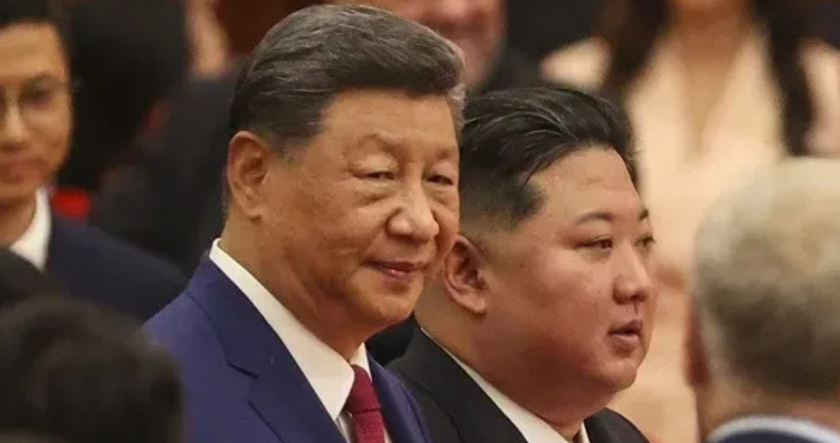 Xi Jinping y Kim Jong-un