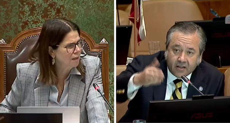 “Yo trato como quiero”: Ossandón llama al orden a Romero por tratar de “humanoides” a encapuchados