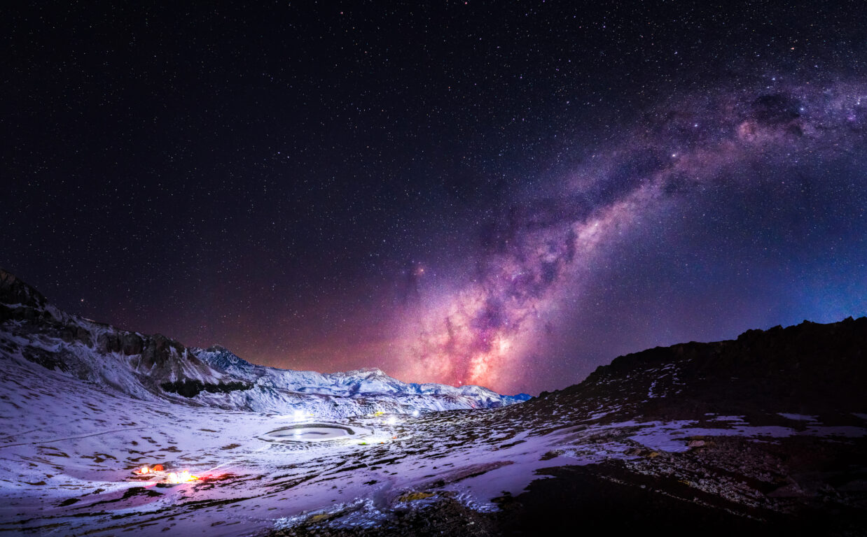 Foto de la Vía Láctea