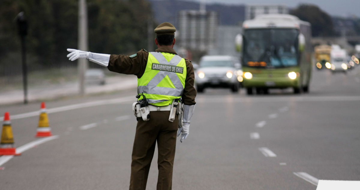 Carabinero fue atropellado durante fiscalización en La Araucanía y conductor se dio a la fuga