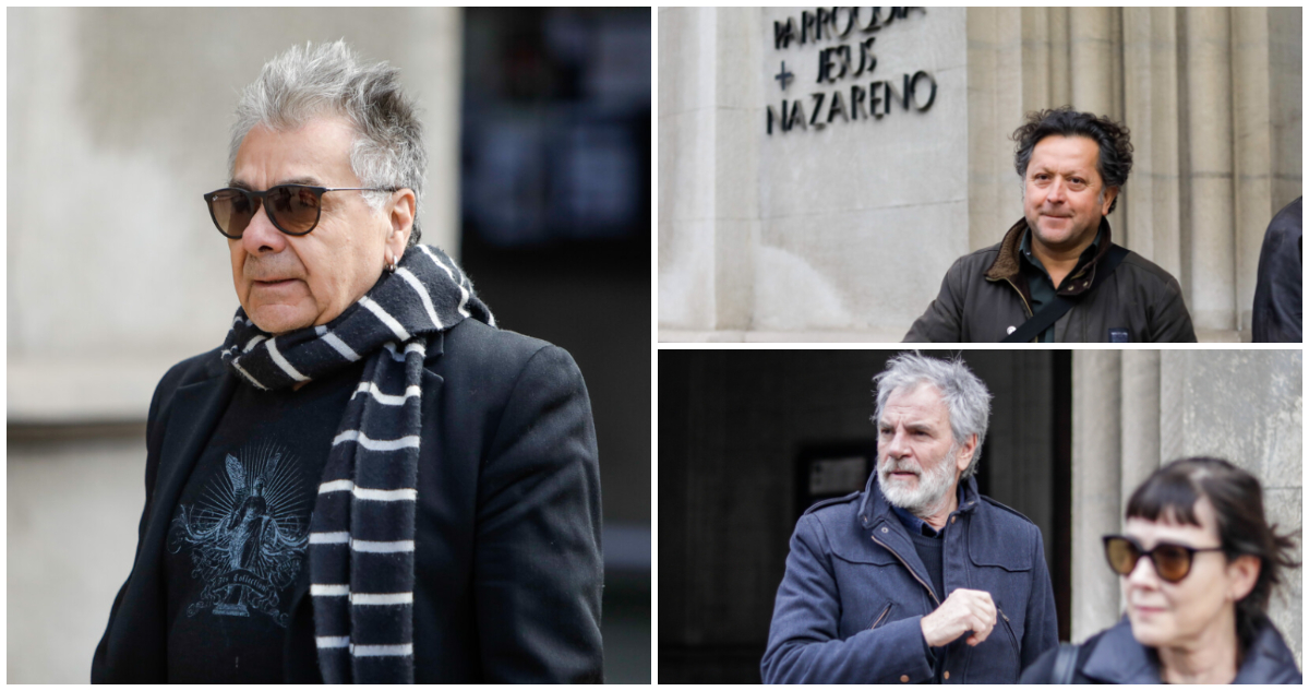 Actores en velorio de Fernando Kliche