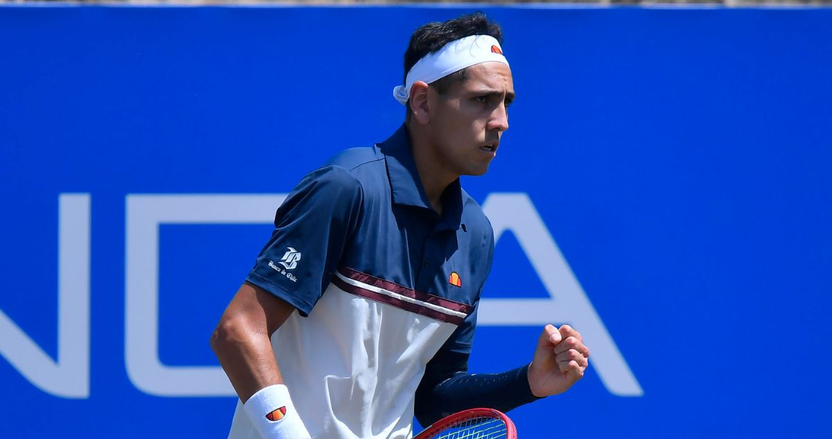 Alejandro Tabilo fue eliminado del ATP de Estoril.