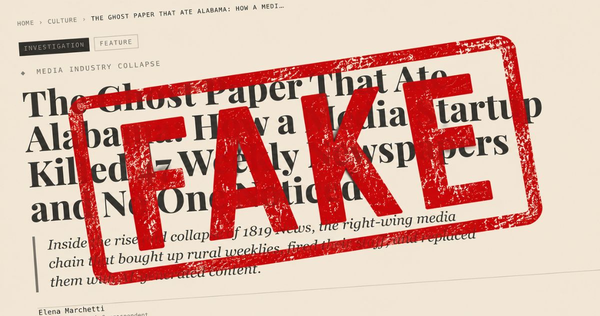 Sospechan de China: Misterio por falso medios que informó del cierre de cientos de periódico en EE.UU
