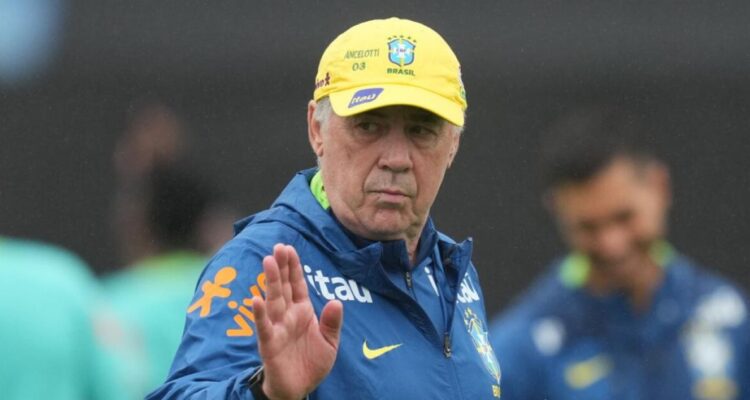 Carlo Ancelotti anuncia que va a renovar la selección de Brasil tras fracaso mundialista