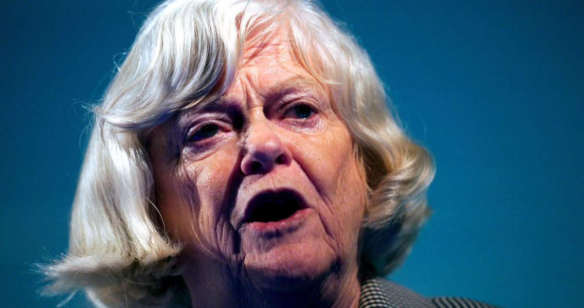 exdiputada británica Ann Widdecombe