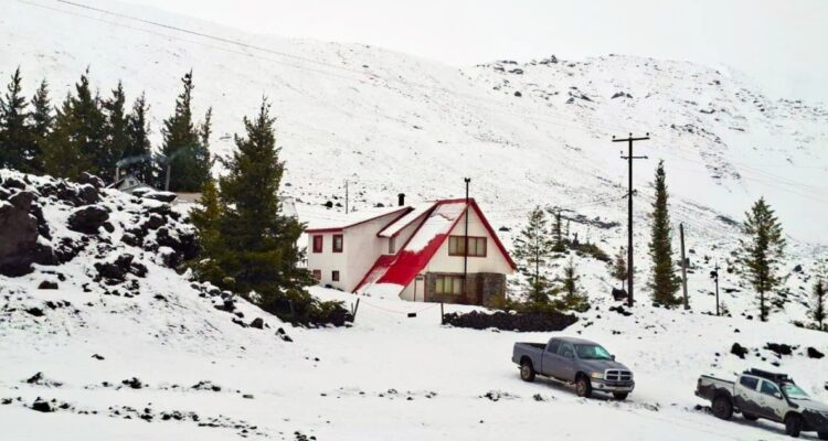 Antuco centro de esquí nieve