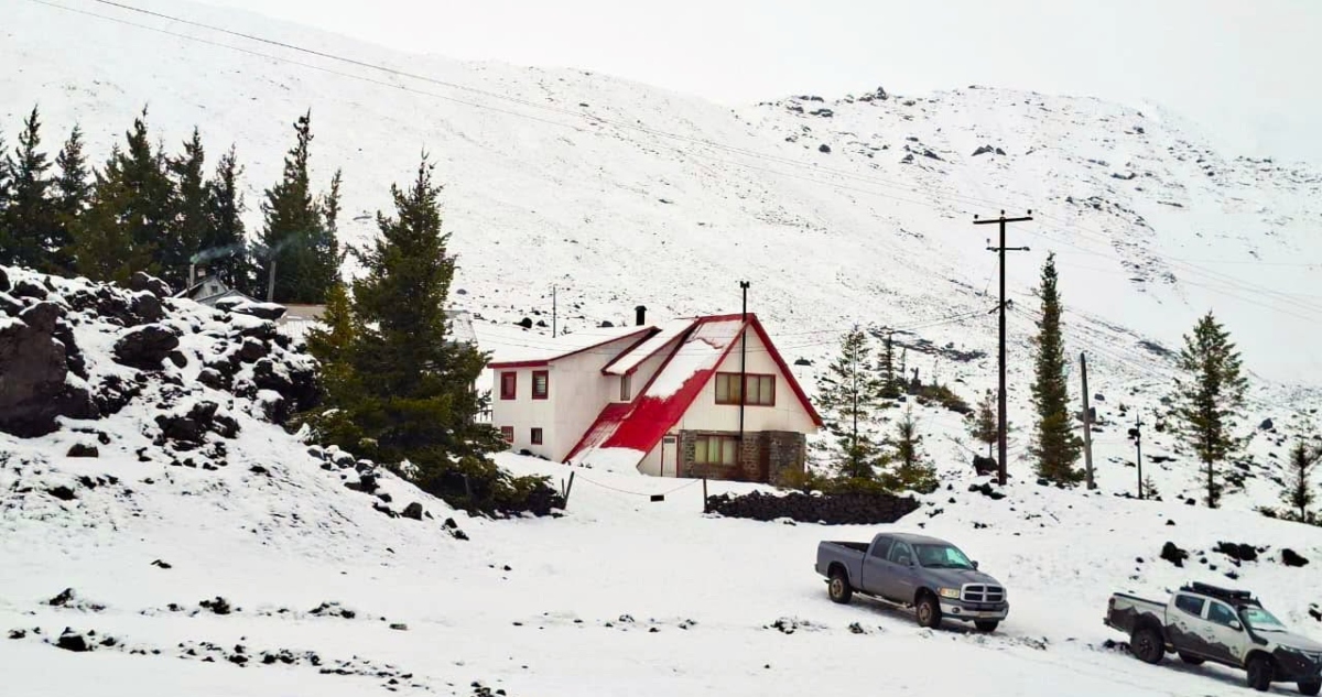 Antuco centro de esquí nieve