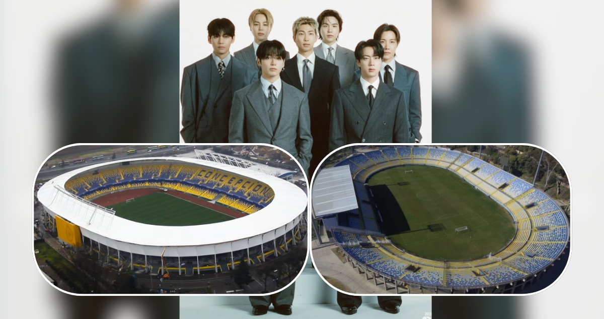 ¿BTS a Concepción o Viña? Alcaldes ofrecen estadios Ester Roa y Sausalito para recibir a banda coreana