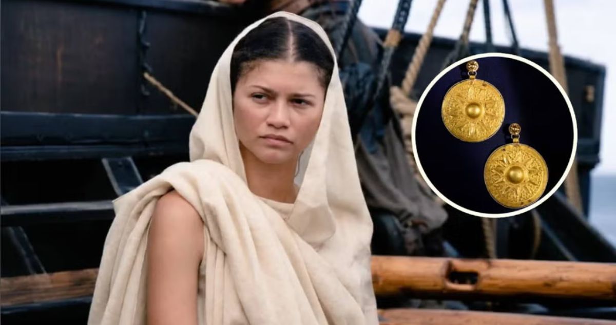 Zendaya desata una polémica tras usar aros de 3.000 años de antigüedad en premiere de “La Odisea”