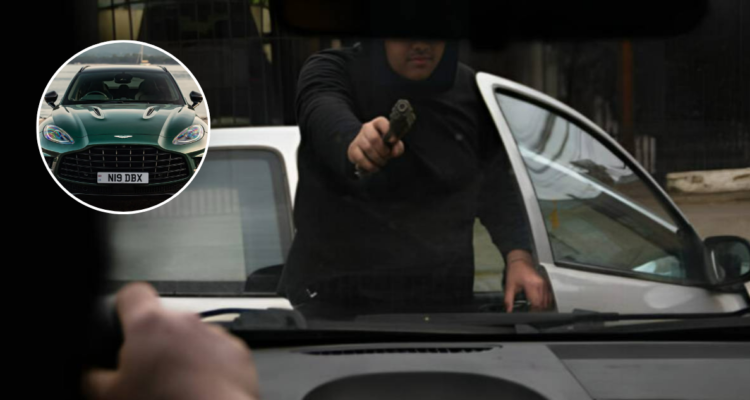 Empresario sufre robo de lujoso Aston Martin tras violenta encerrona en Maipú