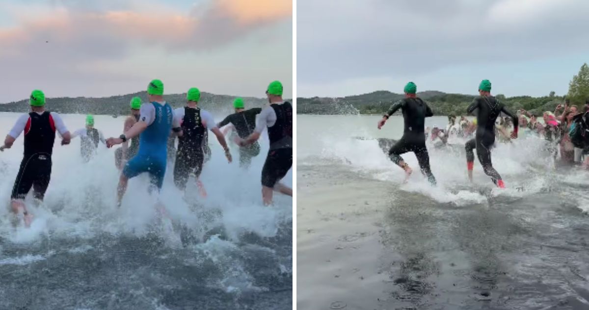 Triatleta murió durante el Ironman de Vitoria (España).