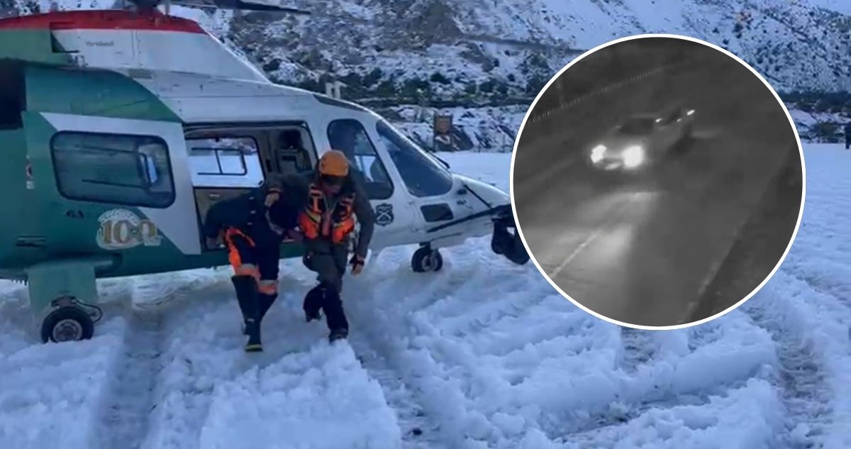 Auto donde se trasladaban rescatados en Cajón del Maipo está bajo la nieve: indagan encargo por robo