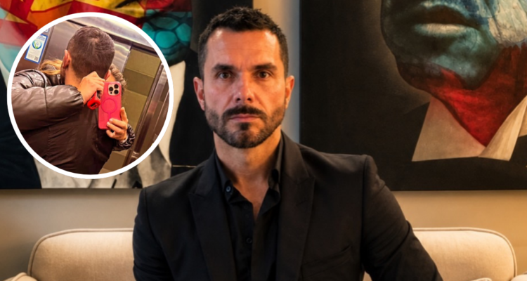 Álvaro Ballero junto a supuesta nueva pareja