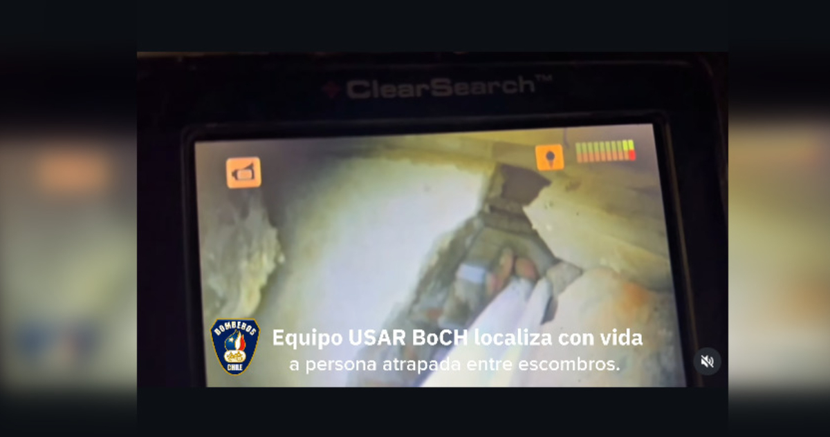 Bomberos chilenos localizan con vida a sobreviviente tras cinco días de intensa búsqueda en Venezuela