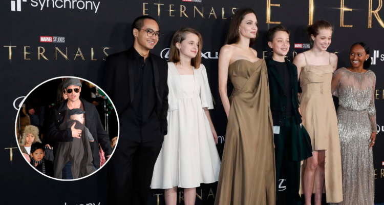 Brad Pitt y la relación con sus hijos