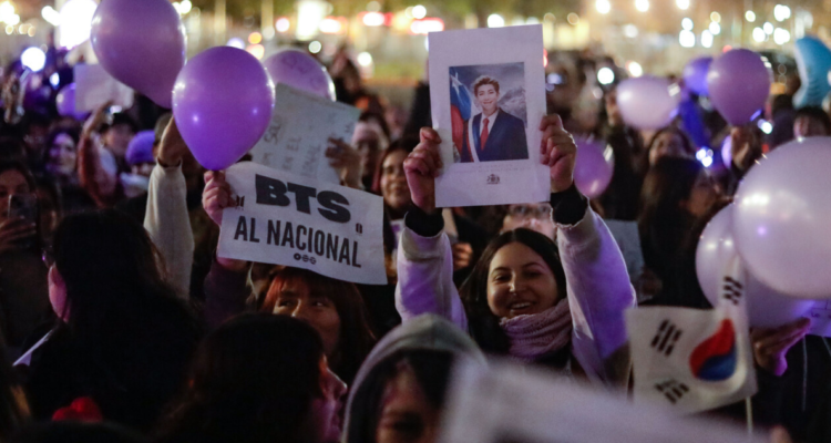 “BTS al Nacional”: fans convocan marchas simultáneas en 11 ciudades de Chile este domingo