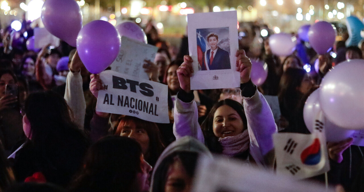“BTS al Nacional”: fans convocan marchas simultáneas en 11 ciudades de Chile este domingo