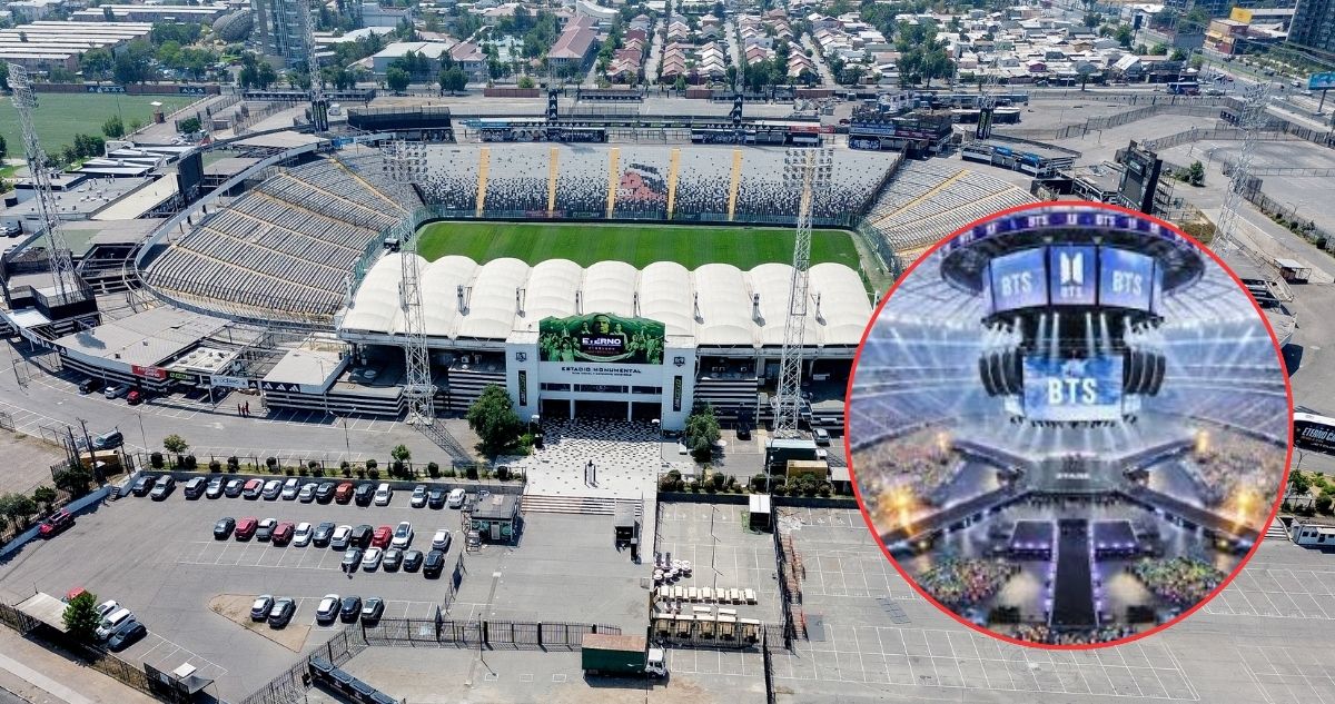 ¿Colo Colo se pone la capa? Ofrecen el estadio Monumental para megaconciertos de BTS en Chile