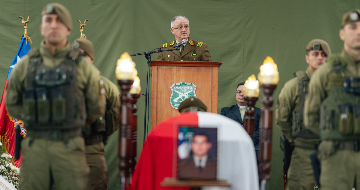 Cabo Cosme es ascendido de manera póstuma por director de Carabineros: ahora es suboficial mayor