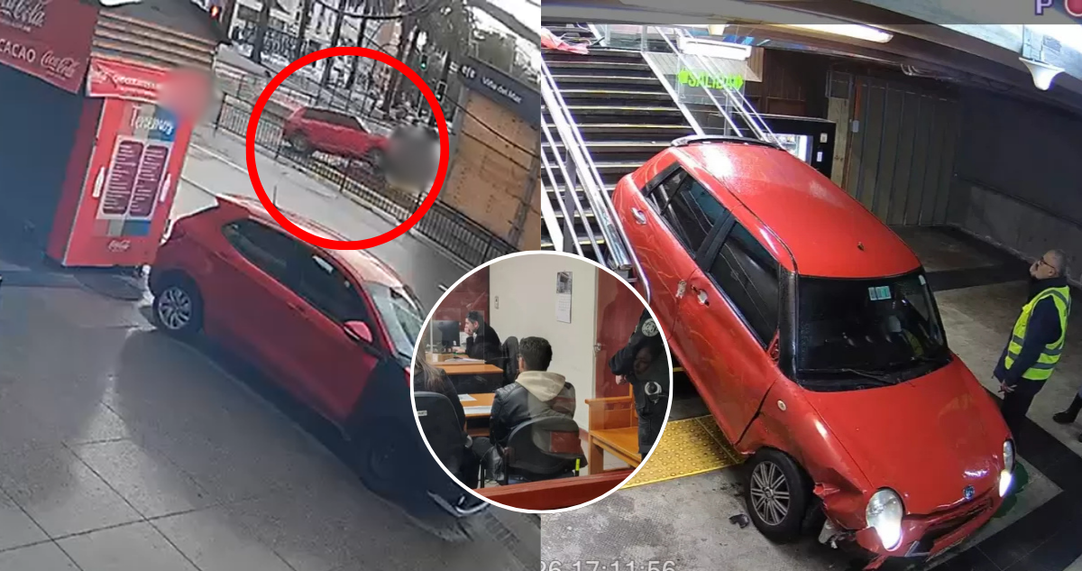 Libre y con licencia suspendida queda conductor imputado por fatal accidente en estación de Viña