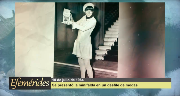 Efemérides 10 de julio de 1964: debutó públicamente la minifalda
