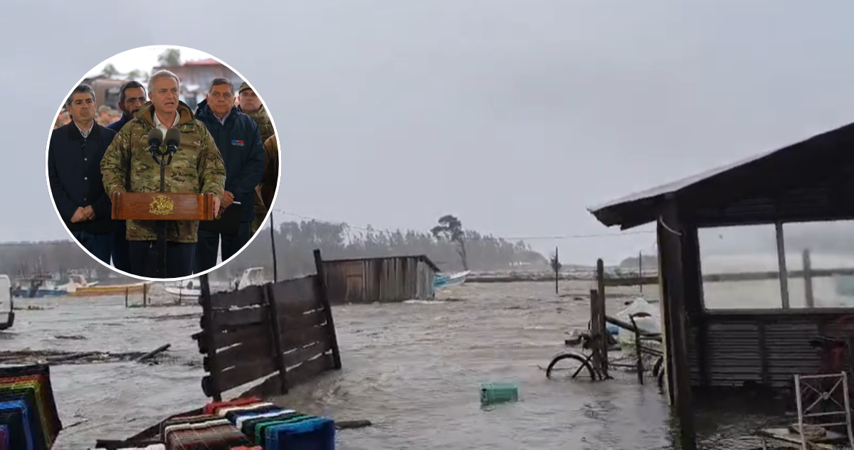 Kast pide evacuar y fija ministros en regiones ante sistema frontal