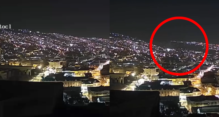 Quedó captado en video: masivo corte de luz afecta a más de 2 mil vecinos en Cerro Alegre, Valparaíso
