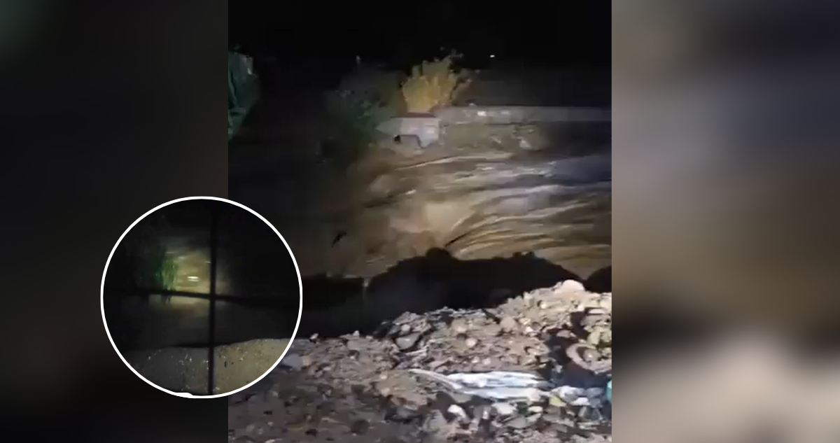 Por crecida de río Copiapó, Senapred pide no acercarse a ribera en Tierra Amarilla