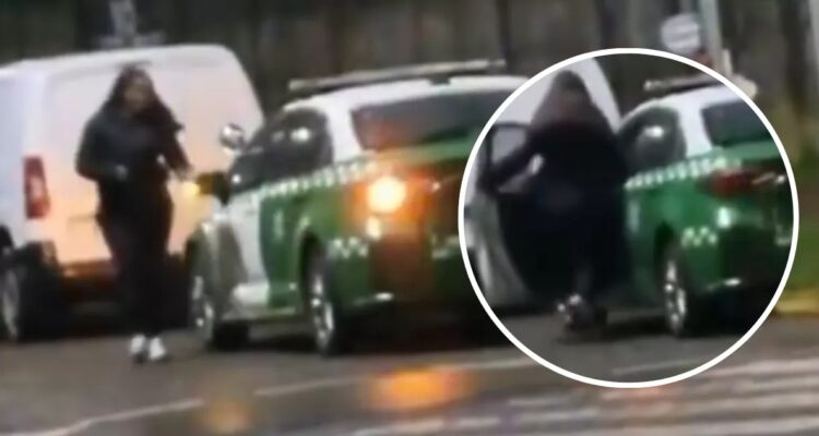 Carabinera usó patrulla para comprar en Máfil