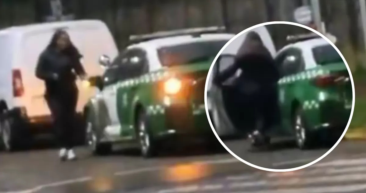 Carabinera usó patrulla para comprar en Máfil