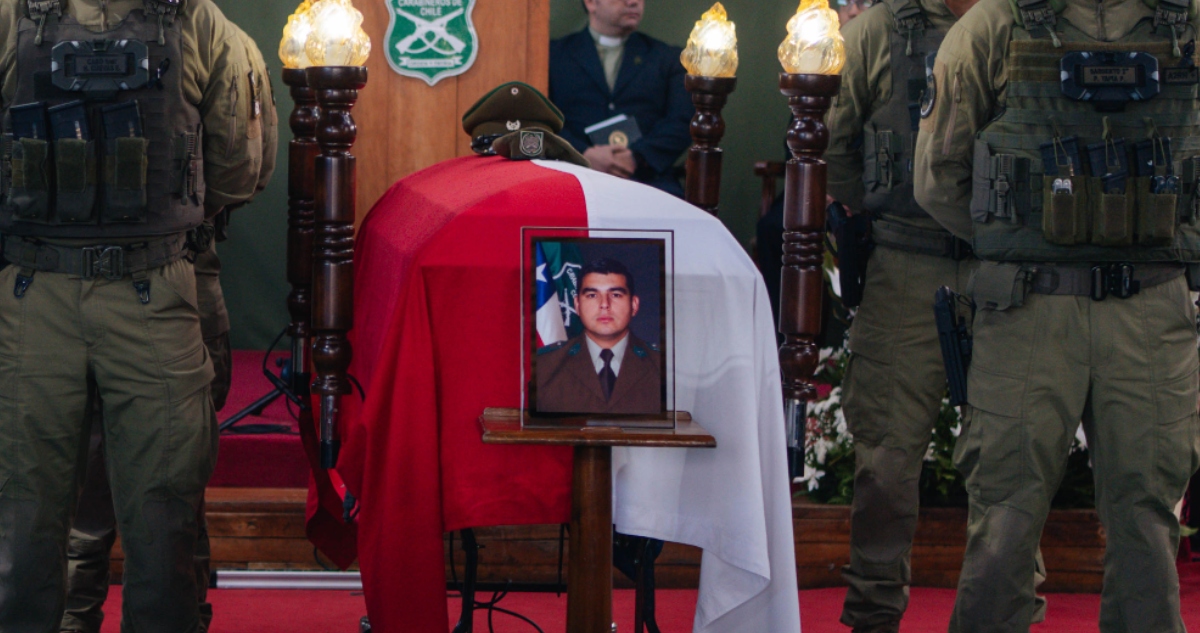 Funeral de carabinero Marcos Cosme