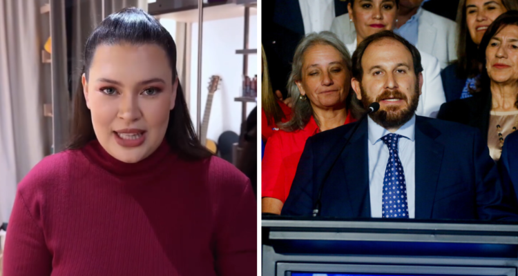 Michelle Carvalho y Max Luksic