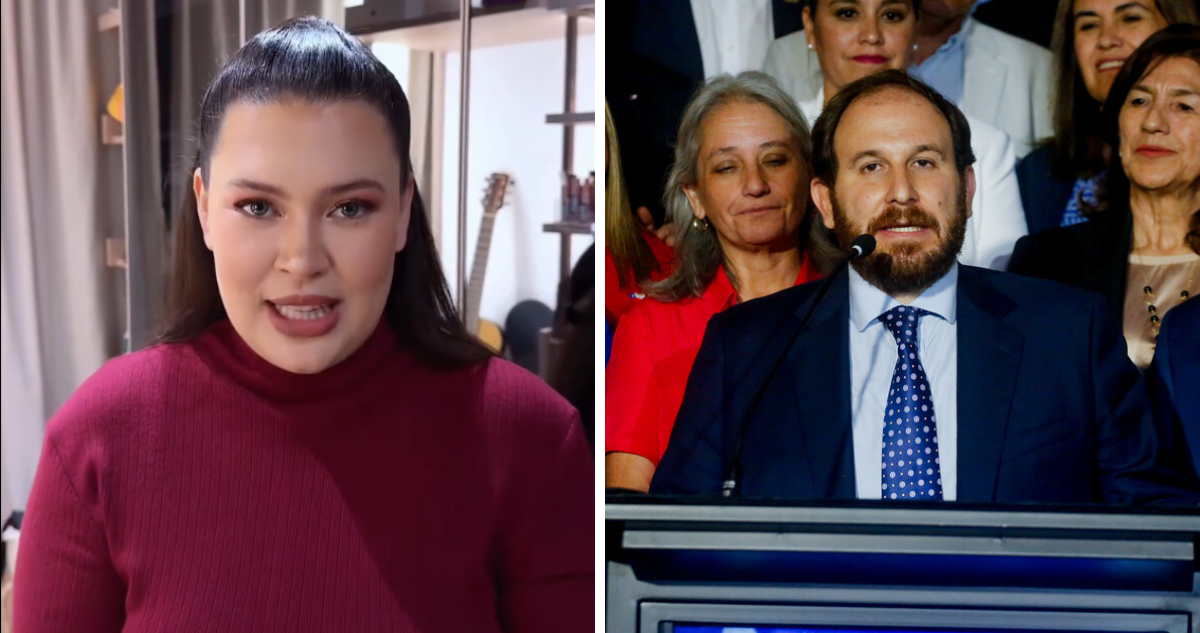 Michelle Carvalho y Max Luksic