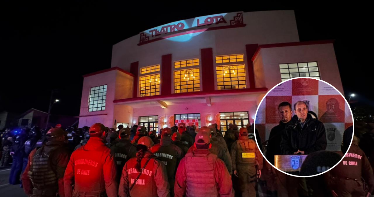 VIDEOS| Arrau arriba a Lota en medio de copiamiento comunal de policías: liderará comité en Concepción