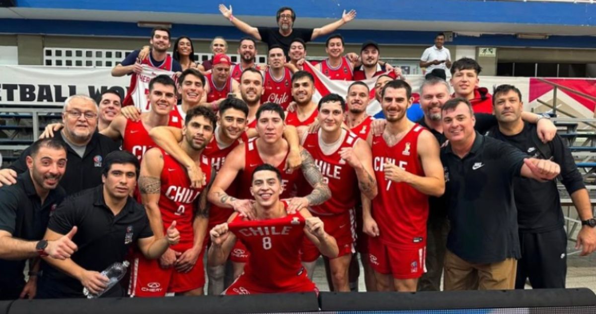 Chile logra una épica victoria ante Colombia y sigue soñando con ir al Mundial 2027 de Básquetbol