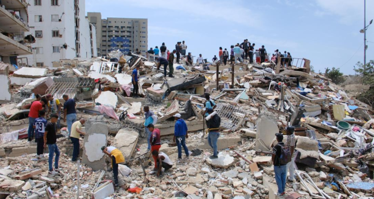 Venezuela informa 2.645 muertos por doble terremoto, 12.666 heridos y 15.000 personas sin hogar