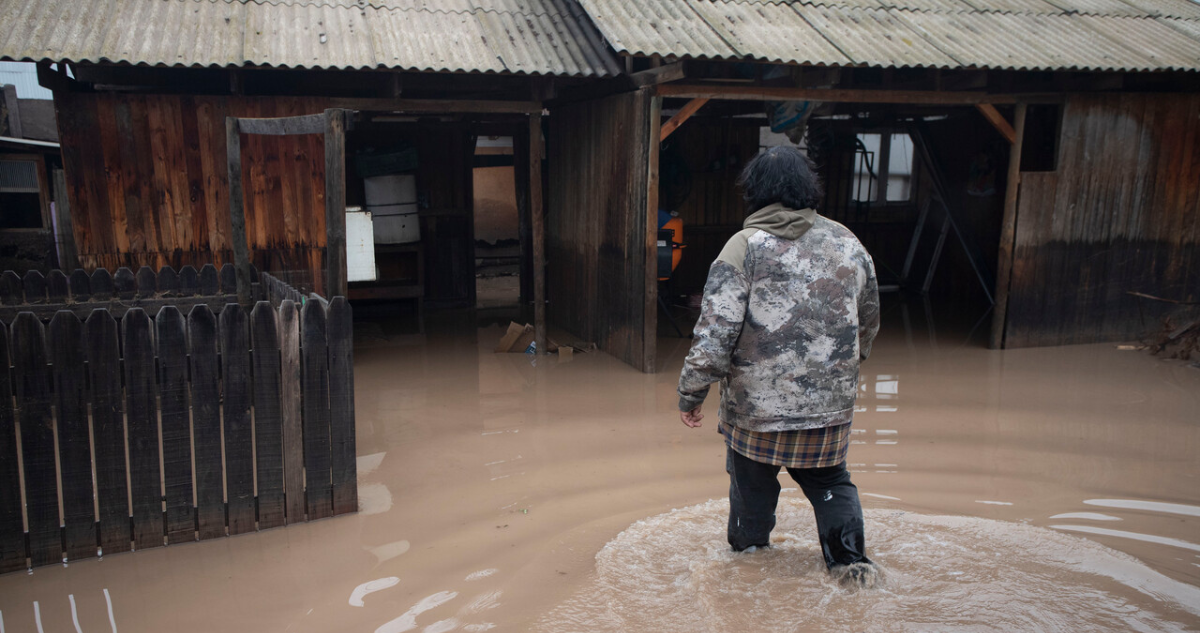 Desborde de Estero Catemu obliga a evacuar sector en la comuna por instrucción de Senapred